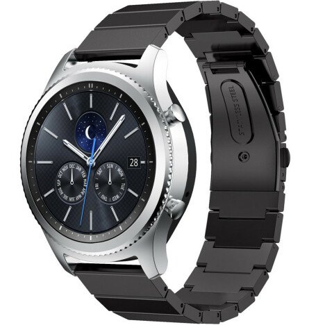 Curea pentru Smartwatch Samsung Galaxy Watch 4, Watch 4 Classic, Gear S2, iUni 20 mm Otel Inoxidabil